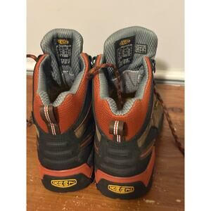 KEEN Pittsburgh 6" Waterproof Work Boots Soft Toe Men’s 7.5 EH Brown